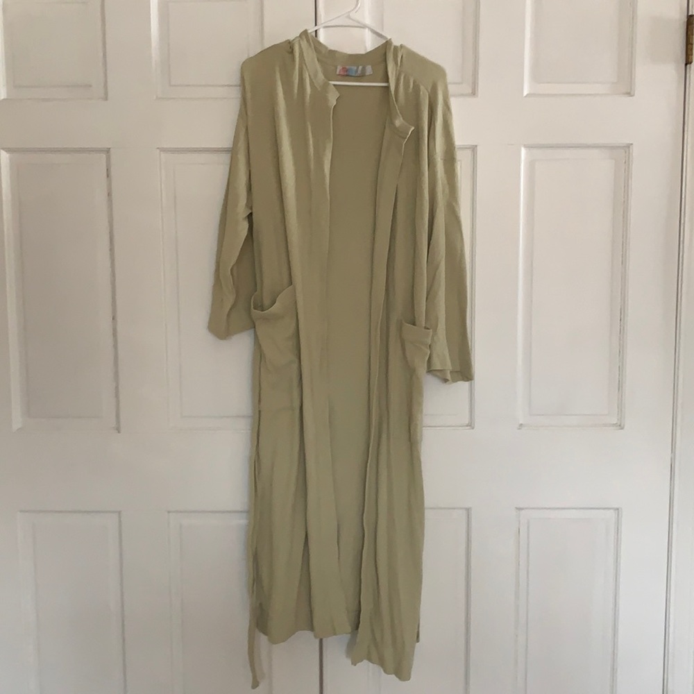Free People Golden Sands Long Line Cardigan - S